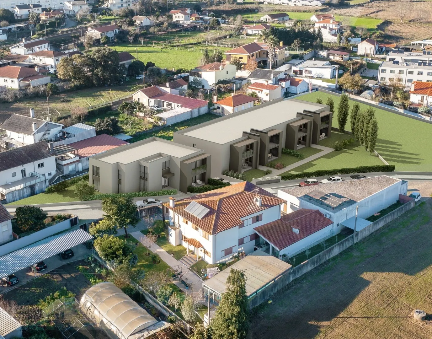 Apartamento T3, NOVO, c/ garagem fechada p/ 2 carros