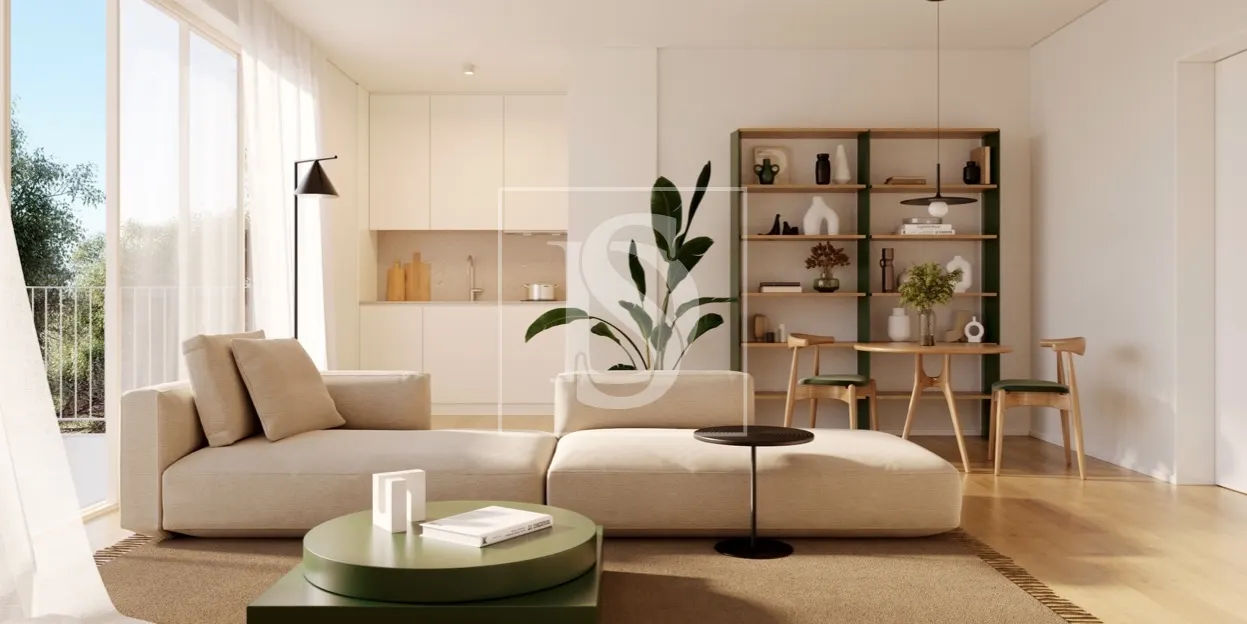 Apartamento T0 Novo c/ Terraço, junto ao mar em Leça da Palmeira