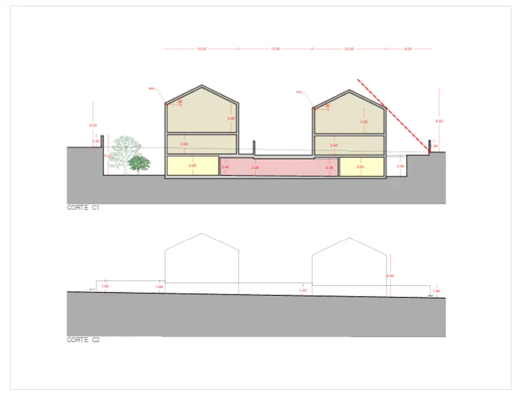 Terreno 5.600 m² com PIP Aprovado em Gaia Lote com Pot -  Potencial para +20 Fogos a 15 min do Porto
