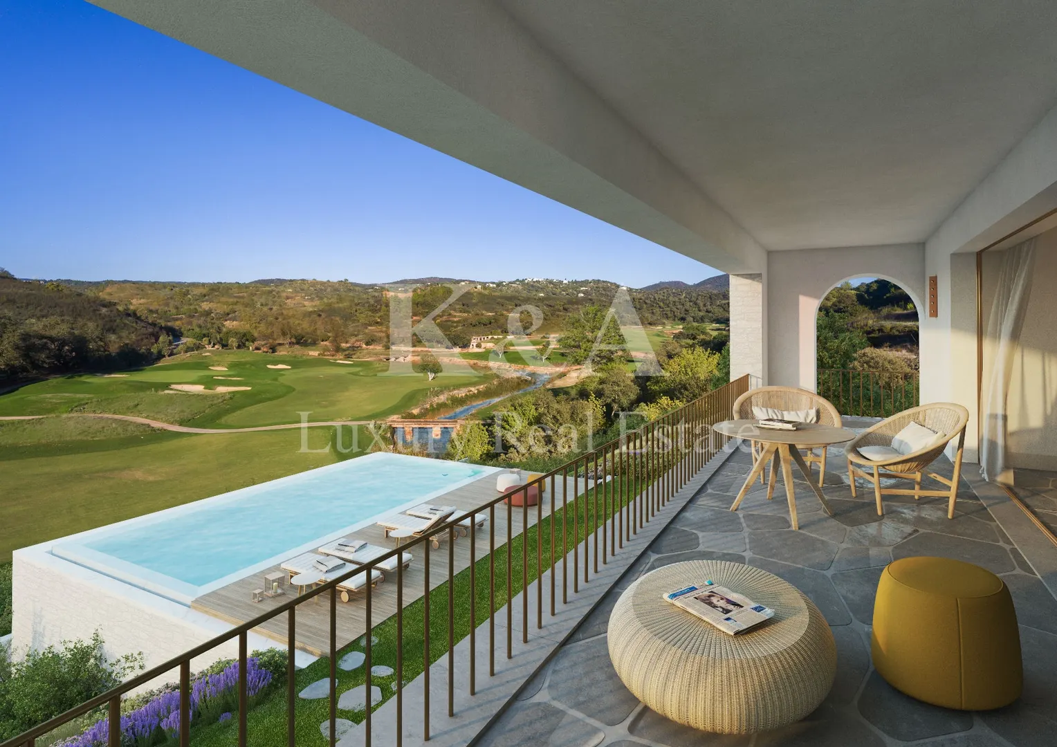 4 Bedroom ensuite villa in exclusive golf resort, Algarve.