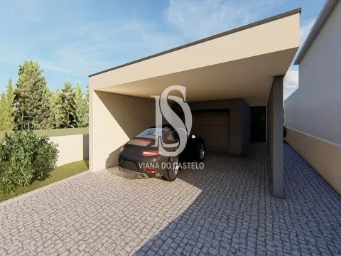 Terreno com projeto aprovado em Vila Nova de Anha