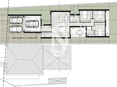 Terreno com projeto aprovado em Vila Nova de Anha