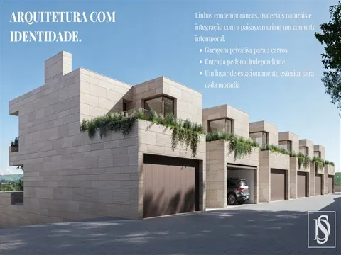 Espetaculares e únicas moradias em banda