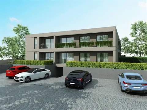 Apartamentos T1 em construção em Manhente com lugar de garagem