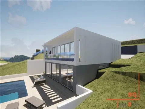 Terreno Urbano com Vista Rio e Projeto em Caminha