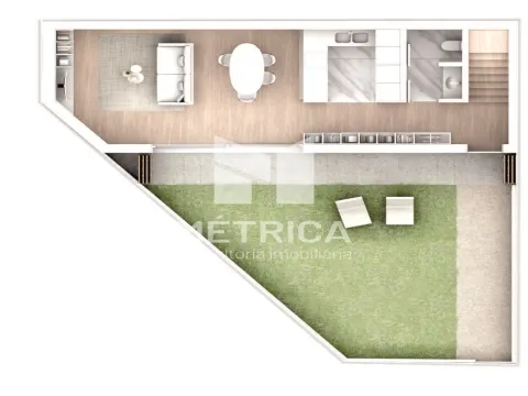 Vivienda duplex de 2 habitaciones