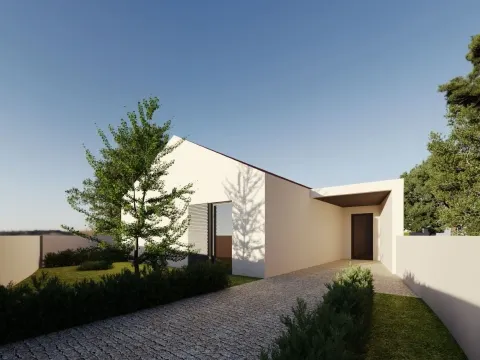 House T3 Aveiro, Oiã, with garden and courtyard