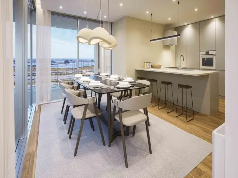 Apartamento T3 Aveiro, centro da cidade com vista para a ria