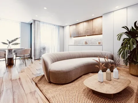 Apartment T1 in Vagueira Beach, with a swimming pool and garden