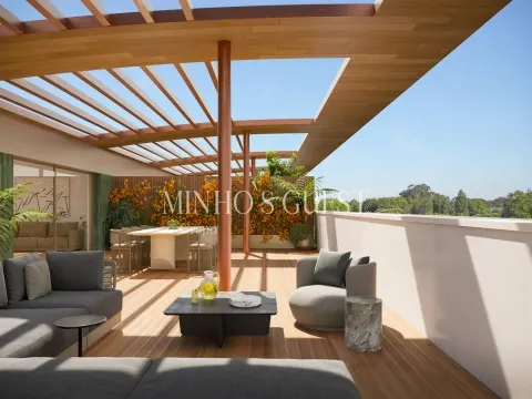 Luxury 4-bedroom duplex with swimming pool | Av. da Boavista - Porto