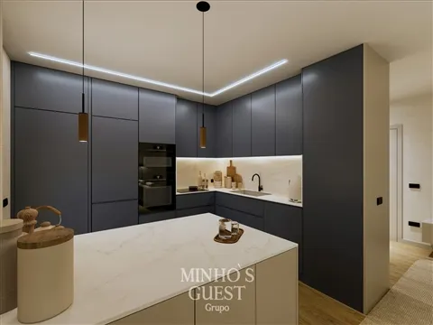 Apartamento T3 (112m2) c/ AC e lugar de garagem - Av. Liberdade, Braga