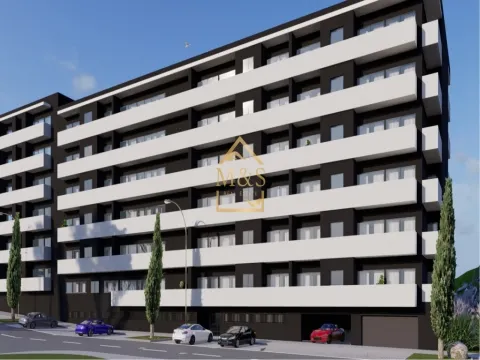 Apartamento T3, varanda, garagem, novo, Maia