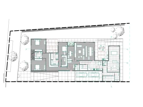 Terrain constructible - 1680m2 (18m x 83m).