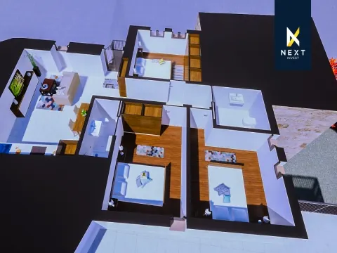 Moradia T3 reconstruída a 15 minutos de Viseu