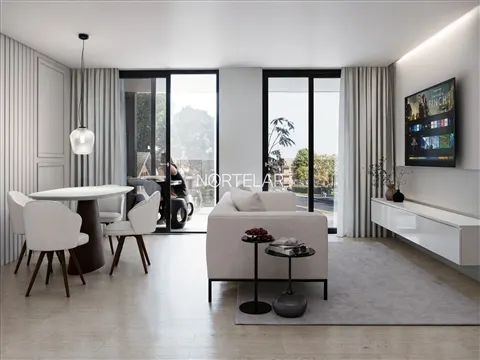 T2 com varanda de 23,8 m² em Pedrouços, Maia