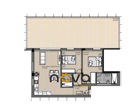 Wohnung 2 Schlafzimmer