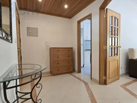 Apartamento T1 com mobília e cozinha equipada, todo virado a poente