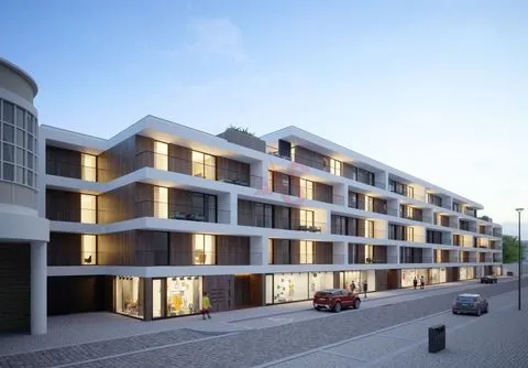 Loja em construção no centro de Paços de Ferreira com 101 m2