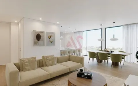 Piso de 3 dormitorios en construcción en la urbanización Vila Mauri en Felgueiras