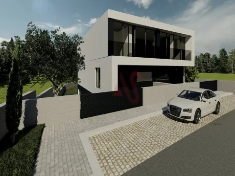 Grundstück mit 360m² und genehmigtem Projekt in Vilela, Paredes