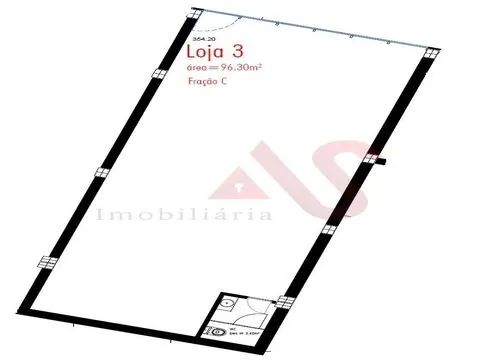 Commercial Space Under Construction in the Center of Freamunde