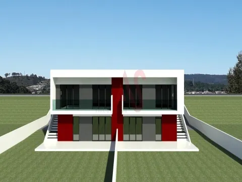Moradia T3 Térrea Geminada em construção - Golães, Fafe