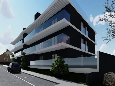 Apartamento de 2 habitaciones en construcción en un nuevo desarrollo en Espinho