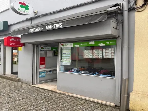 Trespasse de Quiosque / Payshop / Jogos Santa Casa / Posto CTT no Centro de Vizela
