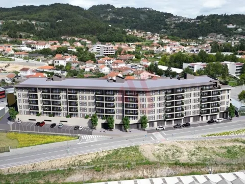 Apartamento T2 novo no centro de Vizela