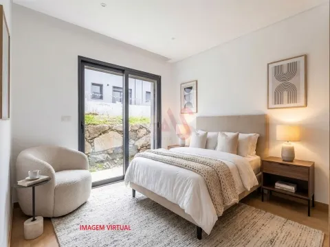Apartamento T1 NOVO com TERRAÇO, 1 quarto, roupeiro embutido, Infias, Vizela