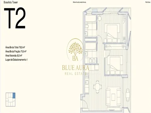 Wohnung 2 Schlafzimmer