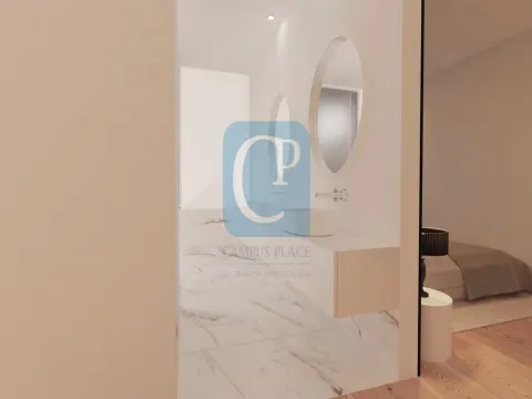 Apartamento T1 em construção no Empreendimento Campus Prestige 