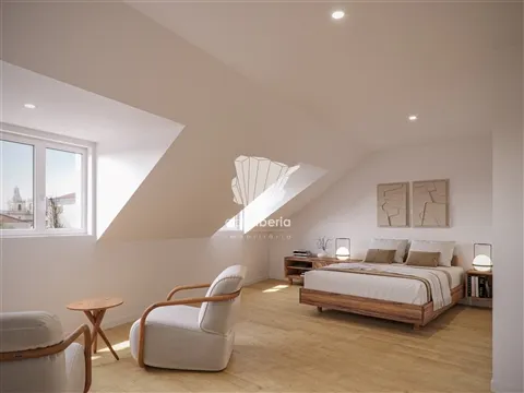 2 chambres - Duplex - Lisbonne