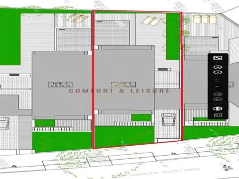 Terrain avec projet approuvé à 5 minutes des plages de Santa Cruz