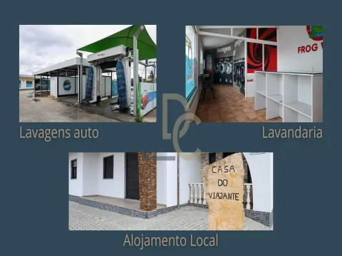 Lavagens auto/ alojamento local/ Lavandaria