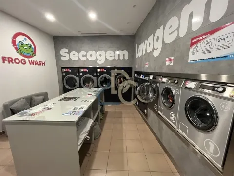 Lavandarias self-service / alta rentabilidade / Frog Wash / Leiria