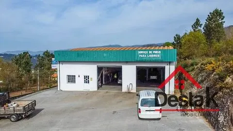 Oficina totalmente equipada para venda em São Pedro do Sul