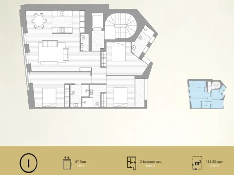 Apartamento T3 De Luxo, Novo, Sá da Bandeira, Baixa Porto