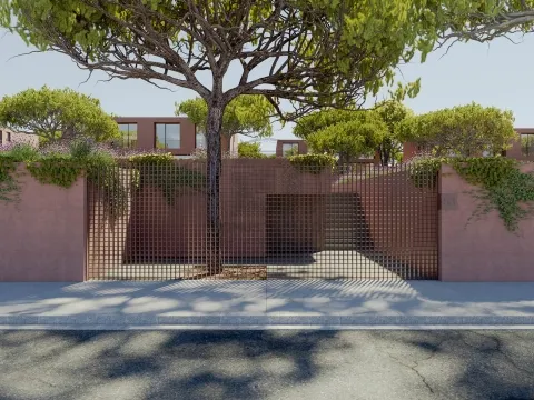 Moradia T4 em condomínio fechado com piscina – Praia da Madalena