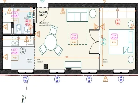 Apartamento T1 na Rua da Formosa | No Coração da Baixa do Porto
