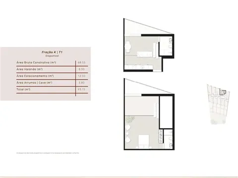Apartement 2 kamerwoning
