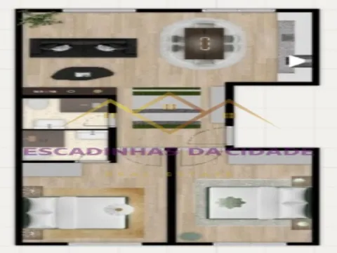 Apartamento T2 em Benfica para remodelar a gosto