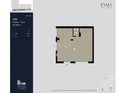 Nuevo local comercial de 188 m² ubicado en la urbanización Senhora do Porto, Oporto
