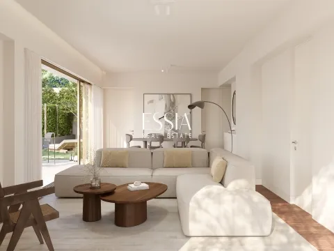 Apartamento de 5 dormitorios dúplex con jardín en Foz Villas, en Foz do Douro
