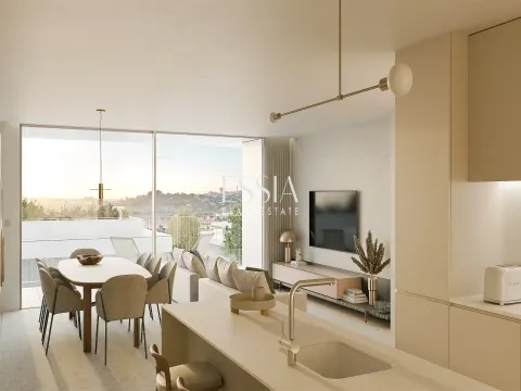 Apartamento T4 no O’rizon Living com Varanda e Terraço Privativo