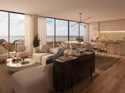 Penthouse T3 com Rooftop e Vista Mar em Leça da Palmeira