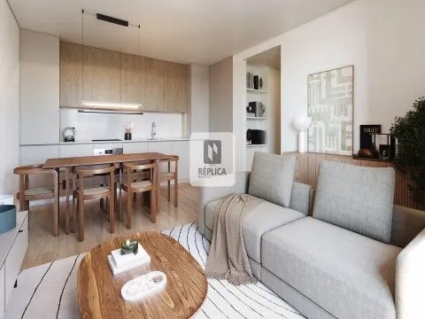 Apartamento de 3 dormitorios con balcón y garaje en Ouro Valley