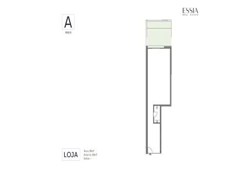 Local Comercial en el proyecto Sul 482 — Matosinhos Sul