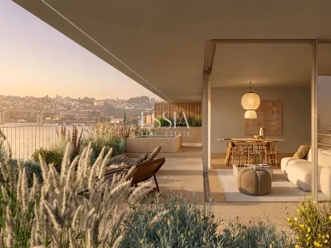 Appartement 4 chambres en première ligne du fleuve au Rivage Douro