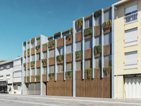 Estudio +1 con Jardín Privado en Matosinhos